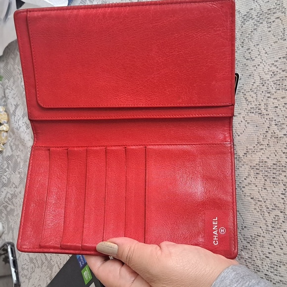 Authentic Vintage Chanel Wallet Checkbook France - Picture 4 of 8